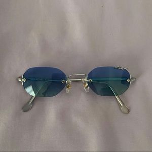 Blue Y2K Sunglasses